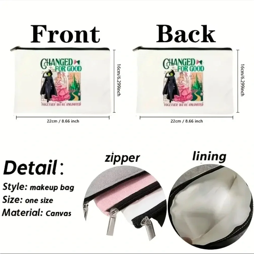 Wicked Changed for Good Makeup Bag-NWT